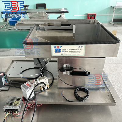 304 Ατσάλι Stepper Feeder κυλινδρικά μεταλλικά μέρη σύστημα τροφοδοσίας βήματος