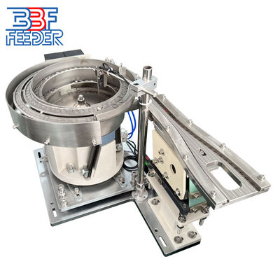 Professional Vibratory Parts Bowl Feeder Customized Rubber Washer Conveyor System 