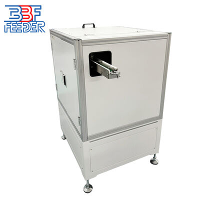 Προσαρμοσμένο Σύστημα Αυτόματης τροφοδοσίας με δονητικό μεταφορέα για μεταλλικά εξαρτήματα