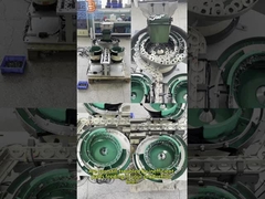 Πιστοποίηση CE Ηλεκτρομαγνητικός δονητικός σκελετός τροφοδότης μεταλλικά μέρη δονητική τροφοδοσία