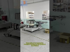 Προσαρμοσμένη μηχανή τροφοδοσίας δονητικού μπολ Μεγάλα μεταλλικά εξαρτήματα Δονητικό σύστημα τροφοδοσίας