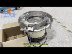 Κλιπ δέσμης τροφοδότης δονητικού μπολ Προσαρμοσμένο σχεδιασμό αυτόματο τροφοδότης περιστροφής