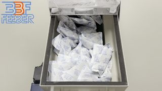 Δονητικό μπολ τροφοδότη Προσαρμοσμένης Ακρίβειας SUS304 υψηλής χωρητικότητας Desiccant με χοάνη